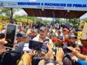 Gobernador Luis Caldera entrega 50 kilómetros rehabilitados de la vía Machiques-Colón