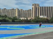 90 % de ejecución: El renovado Patinódromo de La Vereda del Lago II está cerca de su inauguración
