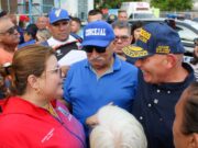 Presidenta del Concejo Municipal acompañó al alcalde Di Martino al inicio de la recuperación del estadio Alejandro Borges