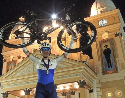 El ciclista Luis Miguel Hernández es el nuevo embajador deportivo de Maracaibo