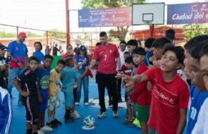 Alcaldía de Maracaibo rehabilitó la Cancha Virgen del Carmen