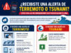 ¿Recibiste una alerta de terremoto o tsunami? Estas son las recomendaciones que pueden salvar tu vida