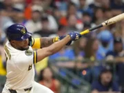 Tercer juego multijonrón de Jackson Chourio