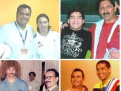 FIEBRE MUNDIAL 4 leyendas coincidieron con 4 gobernantes barineses