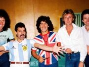 Cuando Freddy Mercury desafió a los argentinos y Maradona se puso una camiseta de Inglaterra