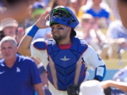 Debutó con los Dodgers Eliézer Alfonzo Jr.