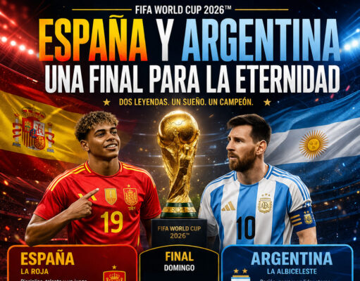 España y Argentina paralizan al mundo: una final para la eternidad que definirá al nuevo rey del fútbol