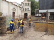 Alcaldía de Maracaibo al frente de la obra: Sacan 16 toneladas de desechos del Templo San Felipe Neri