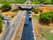 El gobernador Luis Caldera y el vicepresidente de Obras Públicas inician rehabilitación de la avenida 148 de San Francisco