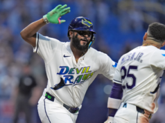 Rays el primer clasificado: Caminero con jonrón dorado los puso a soñar
