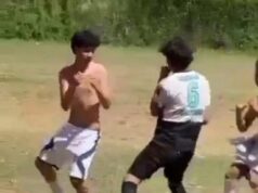 Vacacional de la Violencia en Barinas: Otra trifulca hubo en el fútbol este domingo