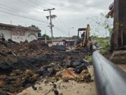 Hidroven sustituye 120 metros de tubería de 4 pulgadas en Cañada Honda