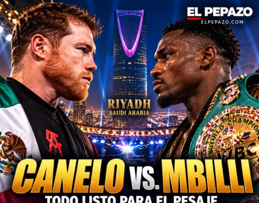 Canelo Álvarez y Christian Mbilli calientan Riad: todo listo para el pesaje antes de la batalla por el título mundial