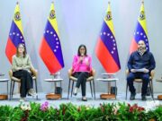 Presidenta Delcy: Casi 76.000 millones de dólares vendrán en inversiones para Venezuela