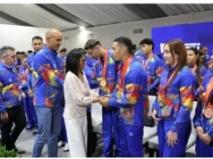 Presidenta Delcy dio reconocimiento a delegación que nos representó en Suramericanos de Argentina