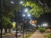 Se ilumina el camino de las cuatro rutas de La Chinita…