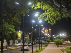 Se ilumina el camino de las cuatro rutas de La Chinita…