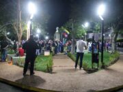 Alcalde Di Martino: «La plaza «Sucre» la recuperamos de los escombros