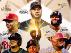 Un infielder, dos receptores,, dos lanzadores y un guardabosques por el Premio Luis Aparicio