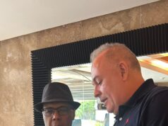 ¡Ramón Orlando llegó con el sabor del merengue a las festividades hoy en Maracaibo!