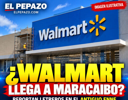 ¿Walmart llega a Maracaibo? Letreros aparecen en el antiguo Enne de Fuerzas Armadas y generan interrogantes