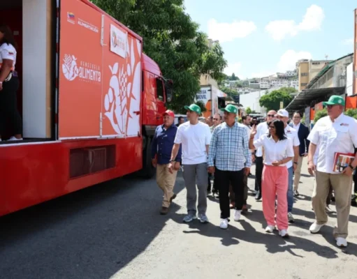 Presidenta Delcy fijó meta del «hambre cero» en Venezuela y activó Plan Venezuela Alimenta